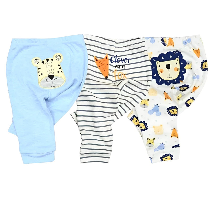 Casual cotton pants for babies, suitable for all seasons